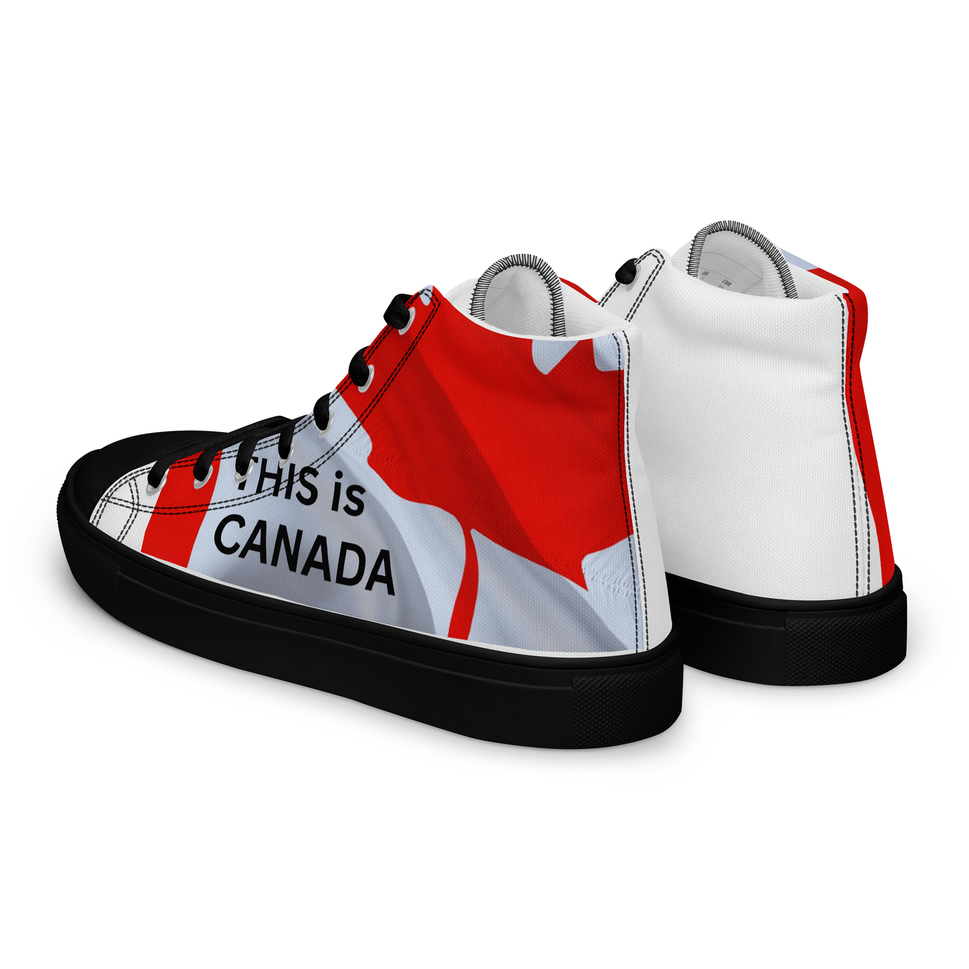 THIS is CANADA Women's High Top Canvas Shoes product image (4)
