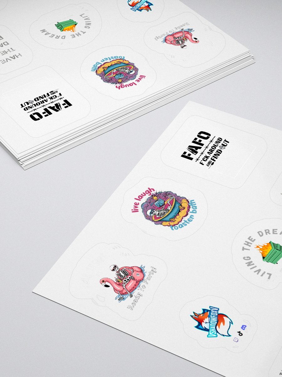 Regret in Vinyl: Stickers That Speak Louder Than Your Therapist product image (13)