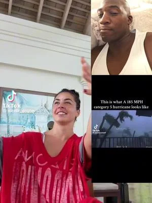 Creator: @nikki As a Floridain, I am viewing this video in complete horror. Dude, please get tf away from those windows. Prayers to you all 😳 #Jamaica #hurricane #Melissa #nikki 