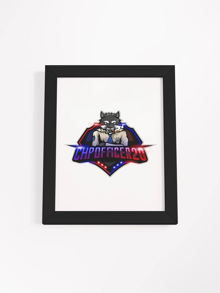 Wolf Badge Emblem Matte Poster product image (1)