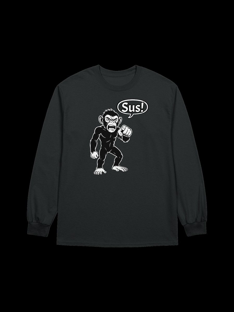 Sus Monkey - Funny - Meme - Gildan Ultra Cotton Unisex Long Sleeve T-Shirt product image (2)