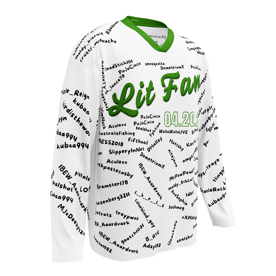Limited Edition 4/20 Jersey w/ Names product image (1)