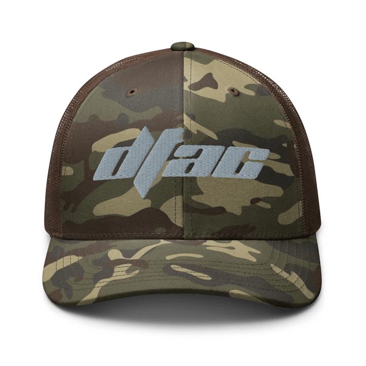 DTAC Camo Trucker Hat product image (1)