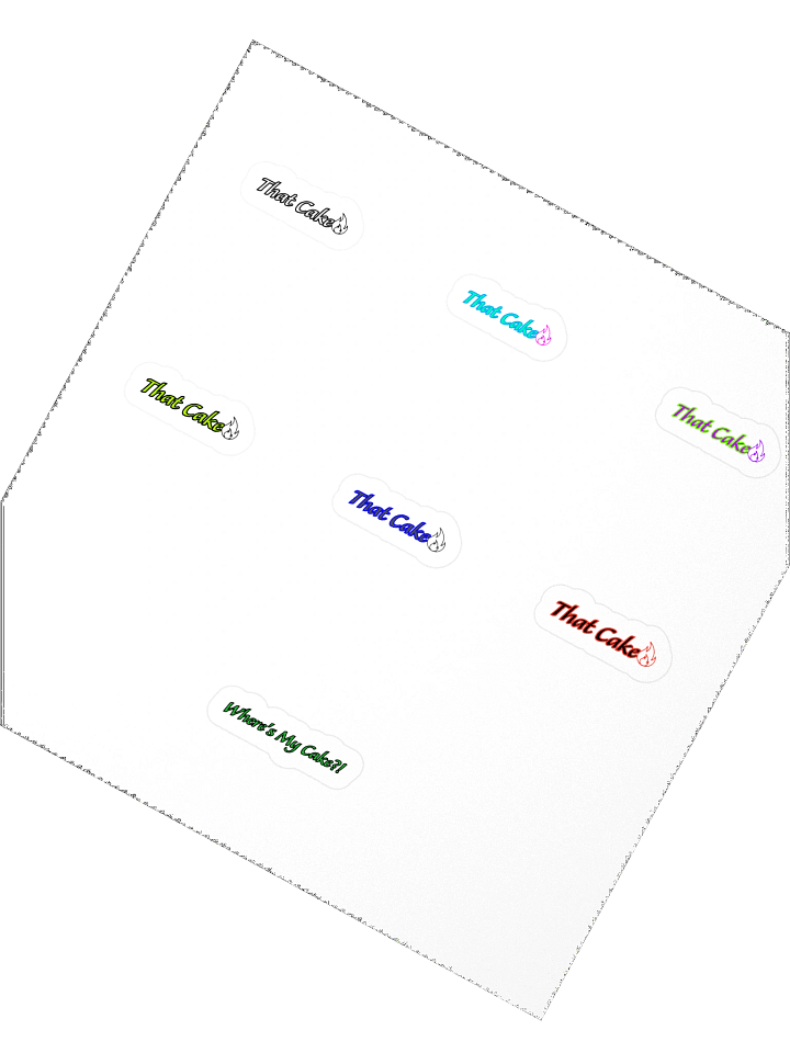 That Cake Fire Value Sticker 7PK product image (2)