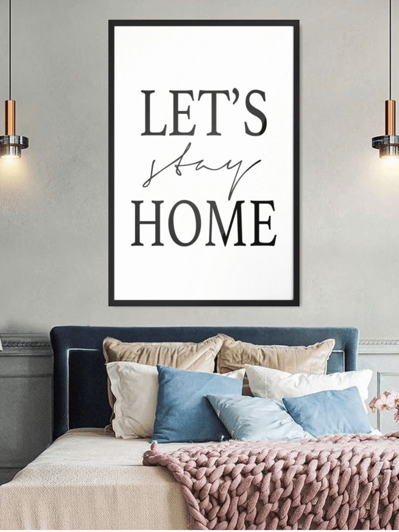 Home Sweet Home Framed Poster