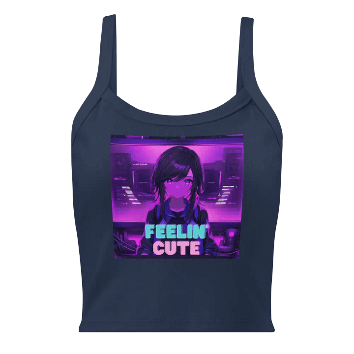 Neon Vibes Slim Rib Tank product image (19)