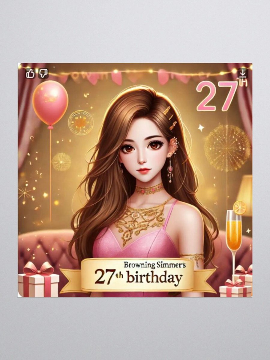 BrowningSimmer 27th Birthday product image (3)
