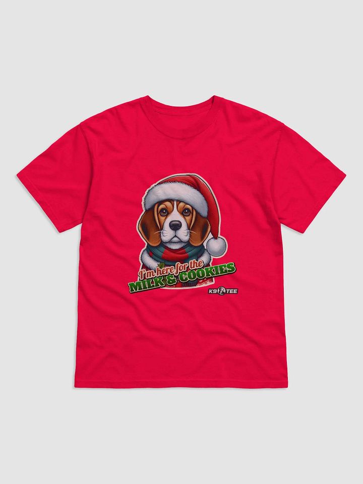 Beagle Santa Paws: Milk & Cookies Tee product image (33)