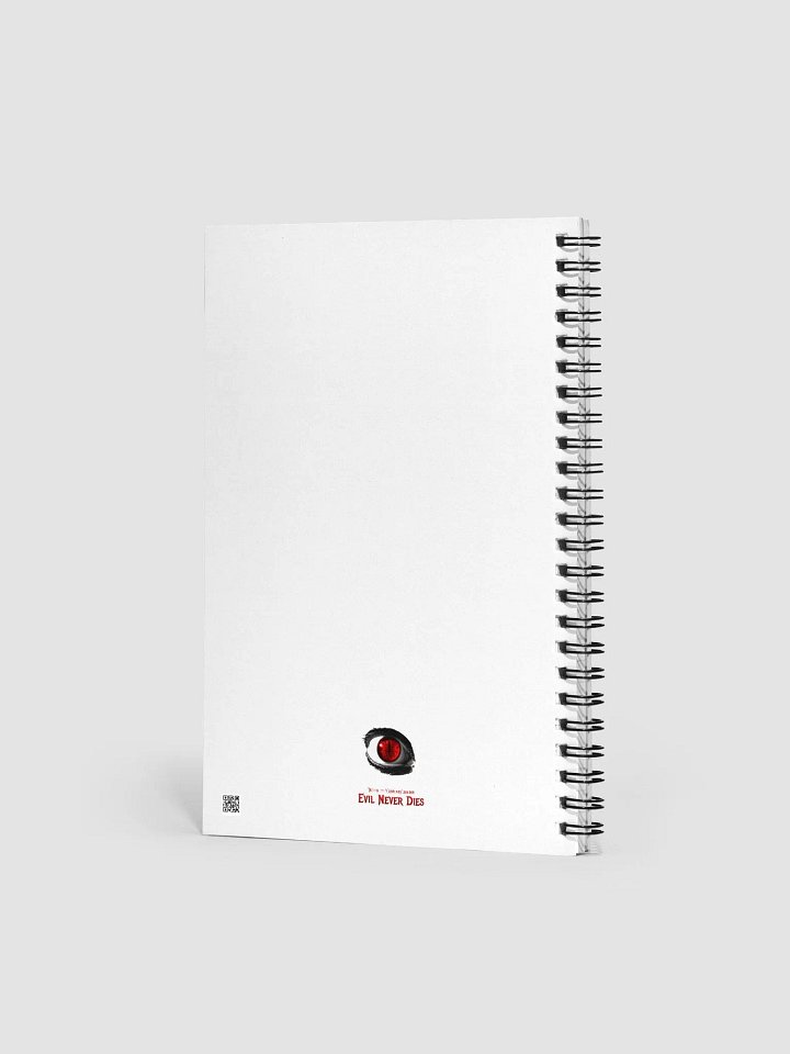 Evil Never Dies Logo Spiral Notebook product image (2)