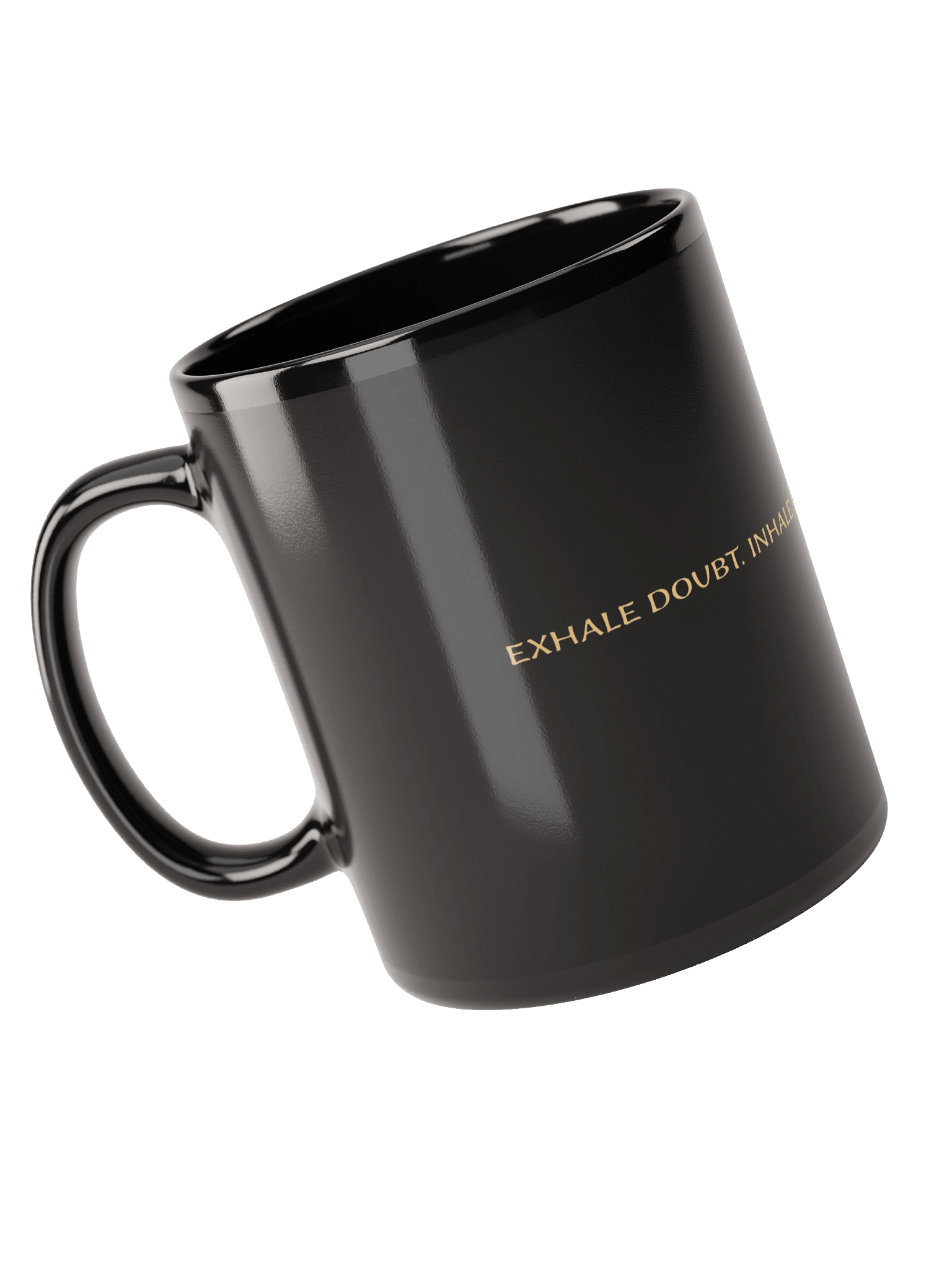 Soully Mine- GOLD PRINT Exhale, Inhale Mug product image (1)