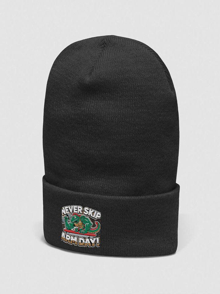 Muscle Dino Cuffed Beanie product image (2)