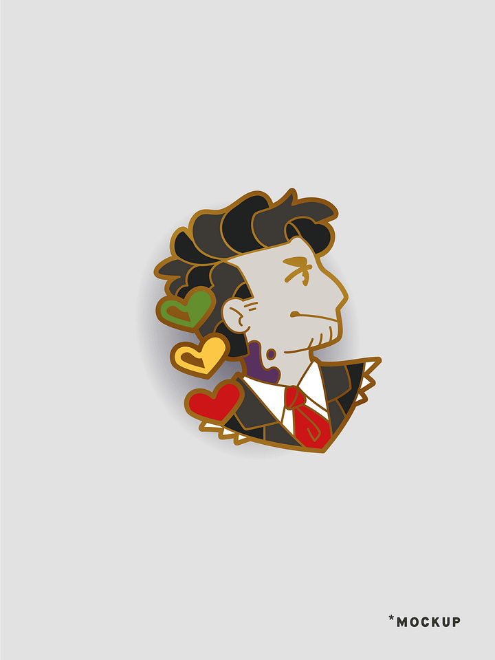 *PREORDER* Skizzleman - Hard Enamel Pin product image (2)