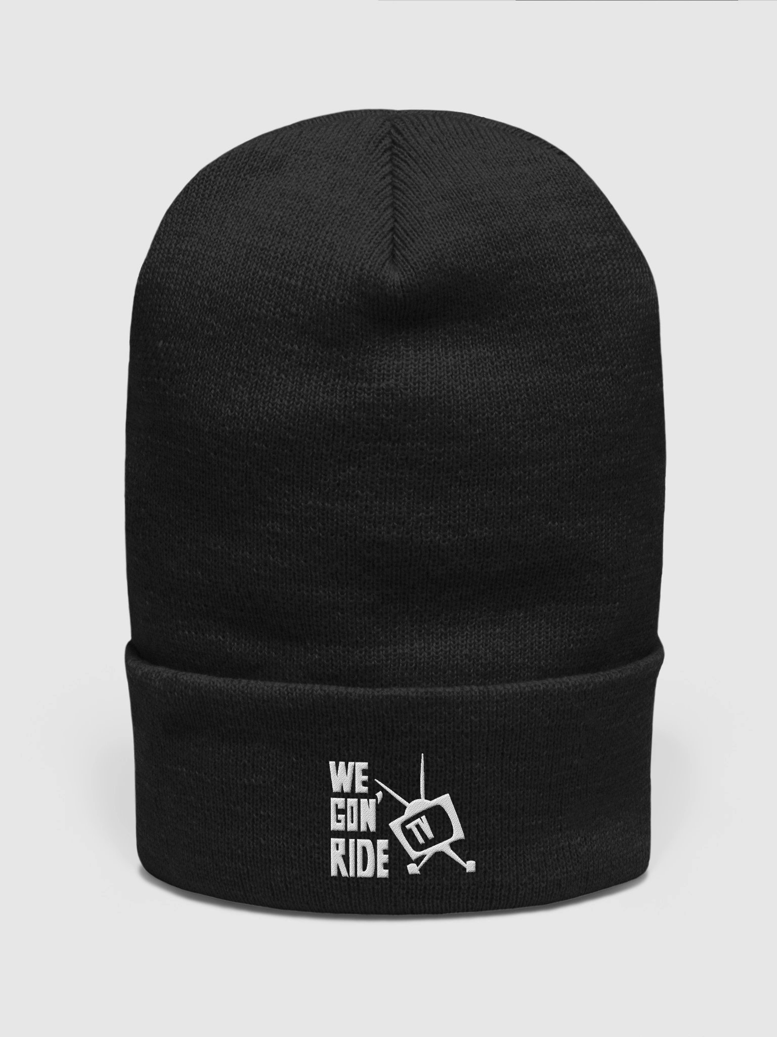 We Gon' Ride TV Logo Beanie product image (1)