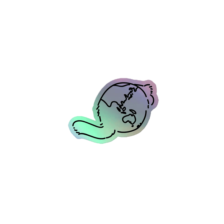 Planet Manul Asia & Oceania - Holo Sticker product image (1)