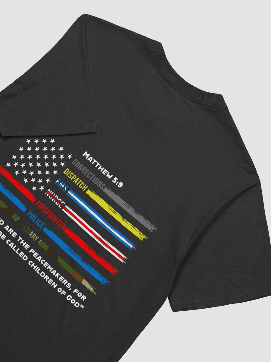 First Responder Flag T-Shirt (Short Sleeve) product image (2)