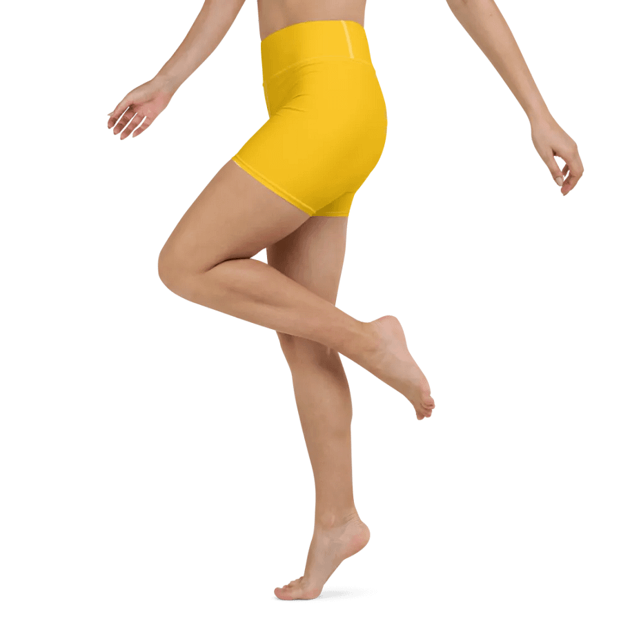 Plain Color Amber Yoga Shorts product image (3)