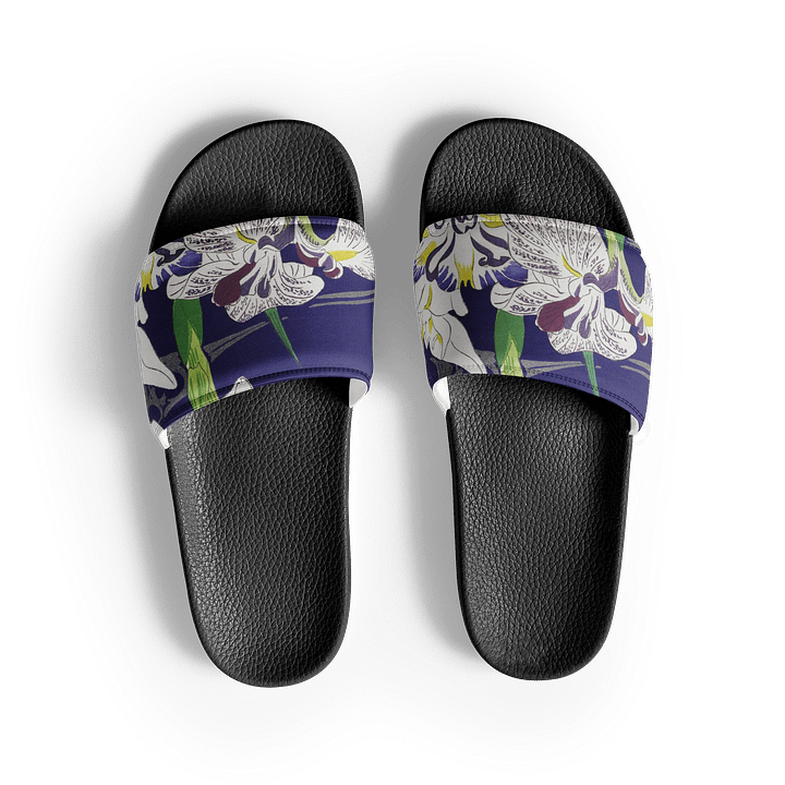 Japanese Iris. Women's Slides product image (2)