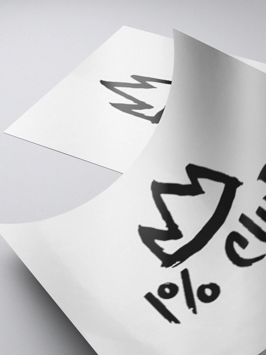 1% Club Sticker product image (4)