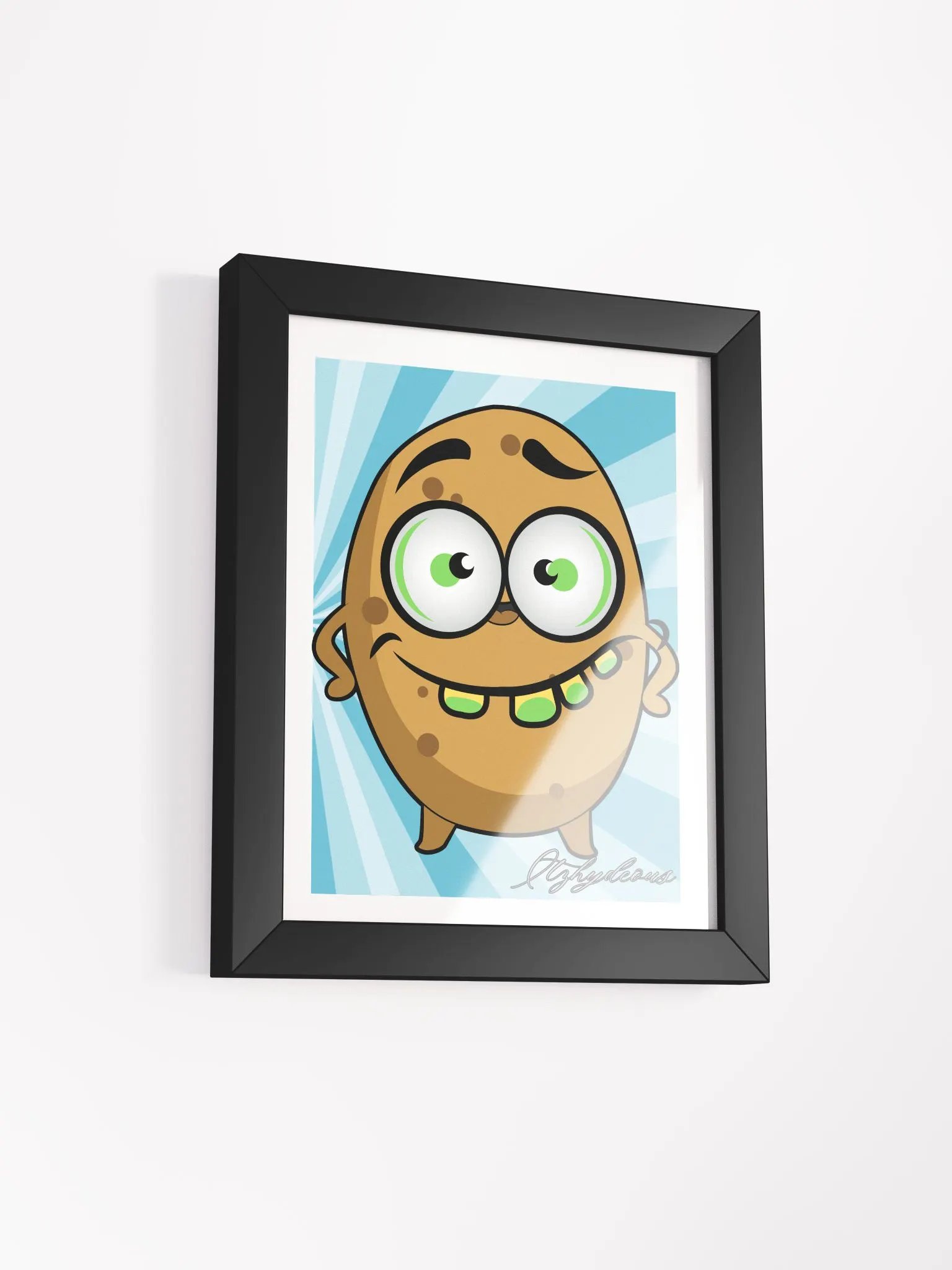 Spud-tacular Burst Poster product image (2)