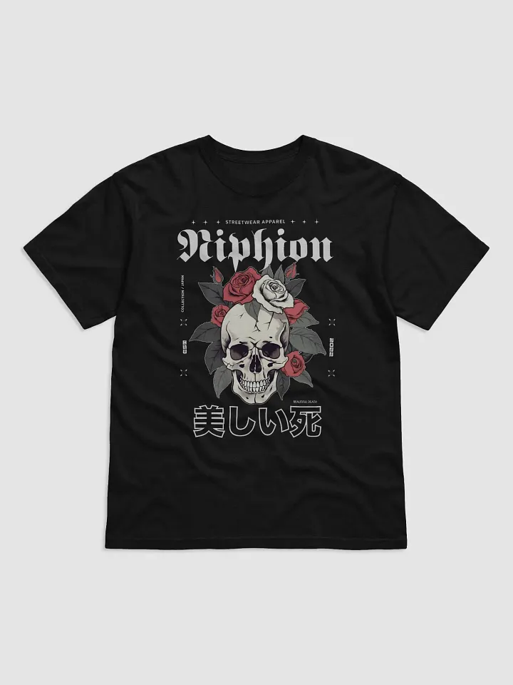 Japanese Streetwear Skull Tshirt - Beautiful Death product image (2)