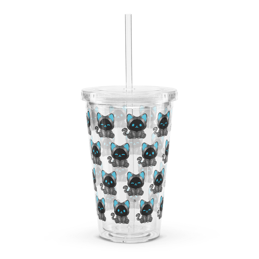 PalBot 16 oz Plastic Tumbler (Blue) product image (4)
