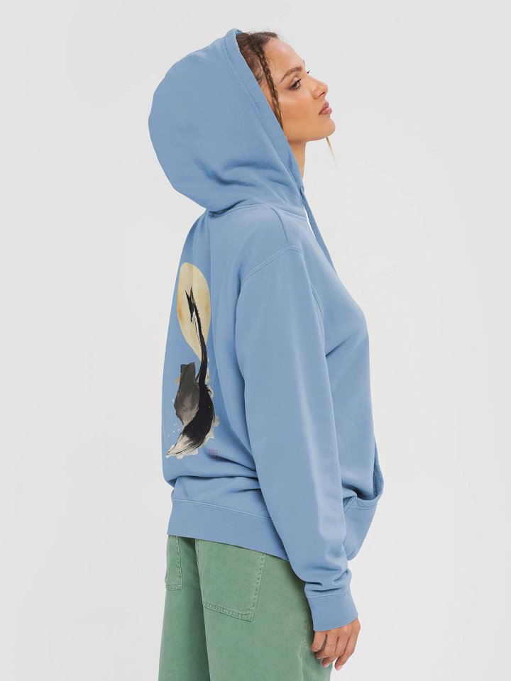 Moonlit Fox Pigment Dyed Hoodie product image (1)