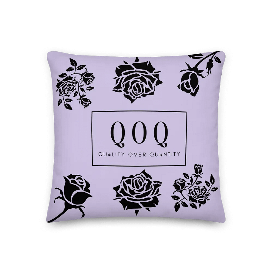 Rose Premium Pillow (Lt. Purple) product image (1)