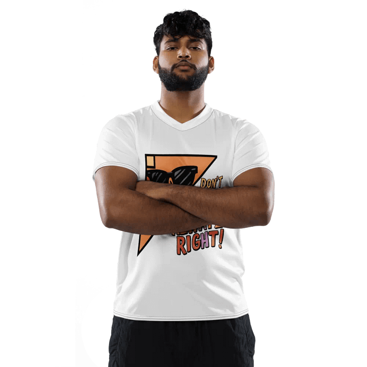 Alwayz Right All-Over Print Recycled Sports Jersey product image (2)