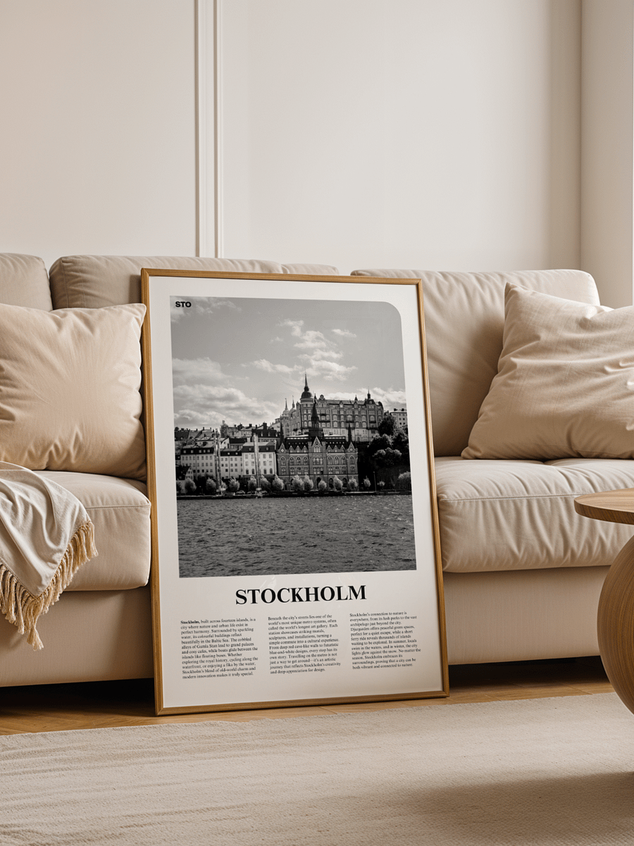 Stockholm 02 Newspaper Poster product image (7)
