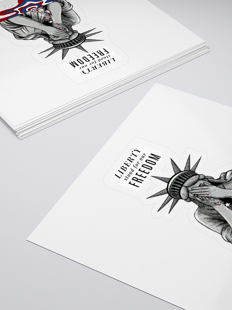 Liberty Weeps Sticker product image (4)