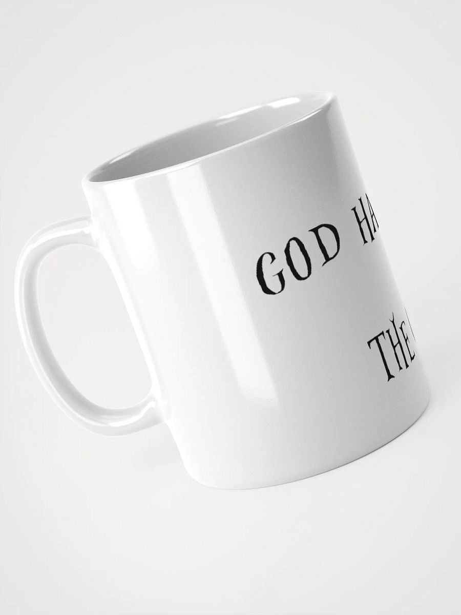 God Has Left The Chat Mug (white) product image (18)