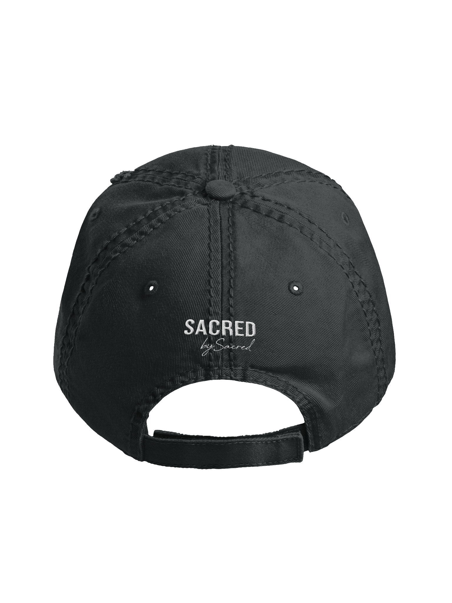 God Is Sacred - Distressed Dad Hat (Dark) product image (4)