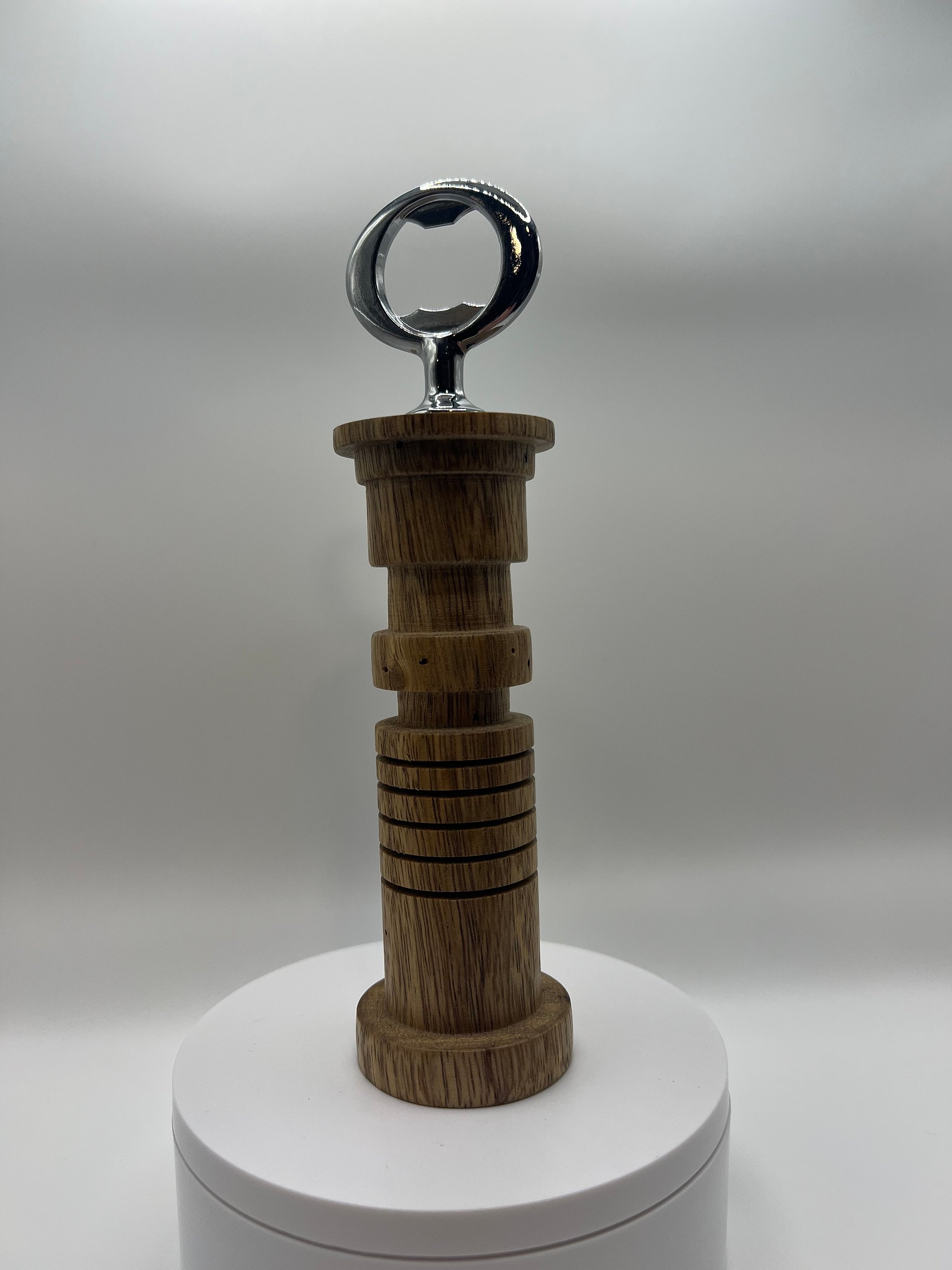 Hand-Turned Star Wars Inspired Black Limba Bottle Opener - 2 product image (4)