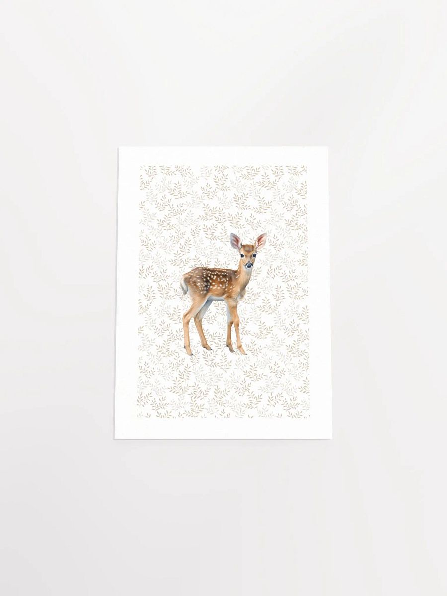 Woodland Baby Deer Print product image (5)