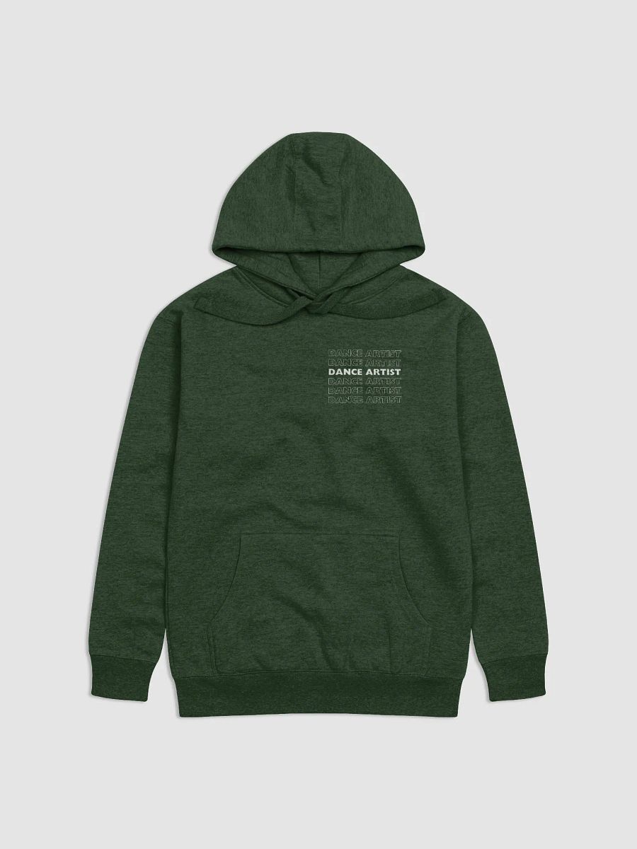 Dance Artist (white lettering) Cotton Unisex Hoodie product image (2)