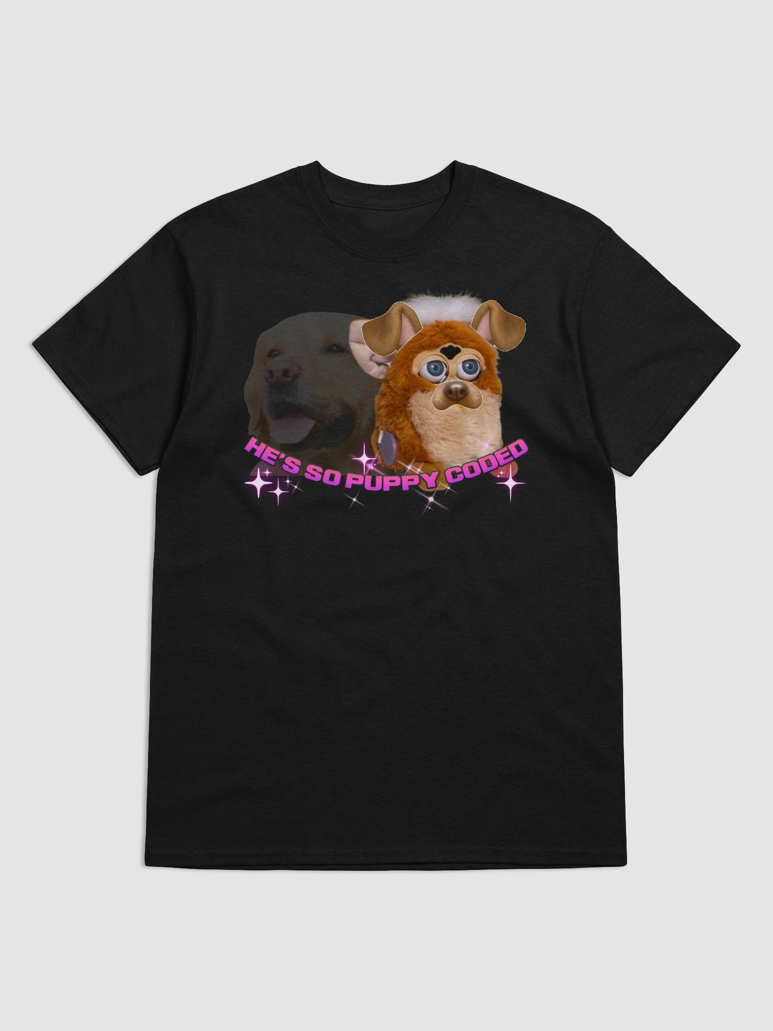 He's So Puppy Coded Unisex T-Shirt product image (9)