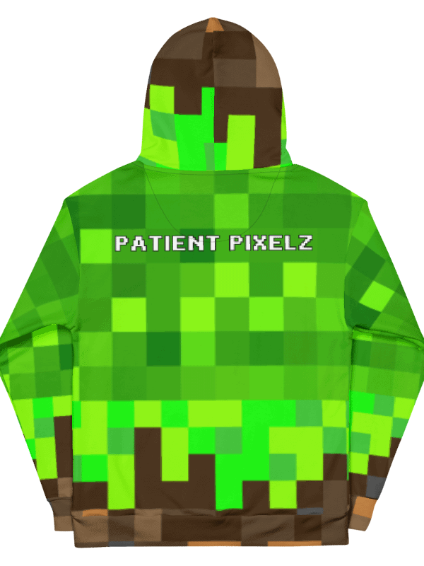 Patient PixelZ P Logo Eco-Friendly Unisex Adult Hoodie (PixelZ My Craft) product image (9)