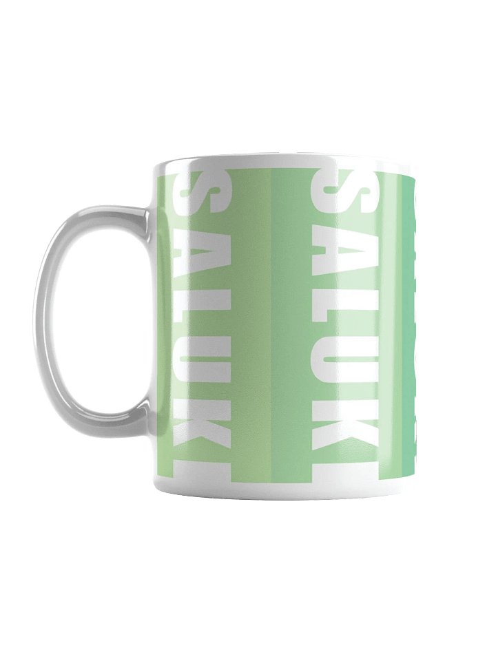 Saluki Lime Cream Modern Chic Small Ceramic Mug product image (2)