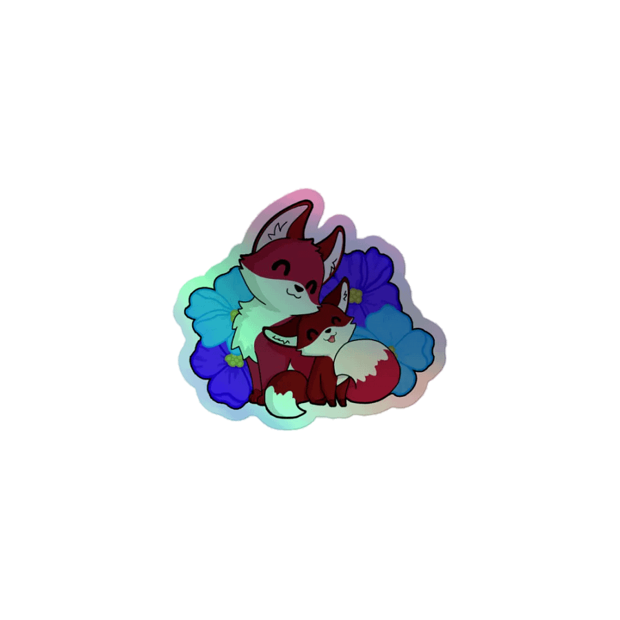 FoxDen Holo Sticker product image (1)
