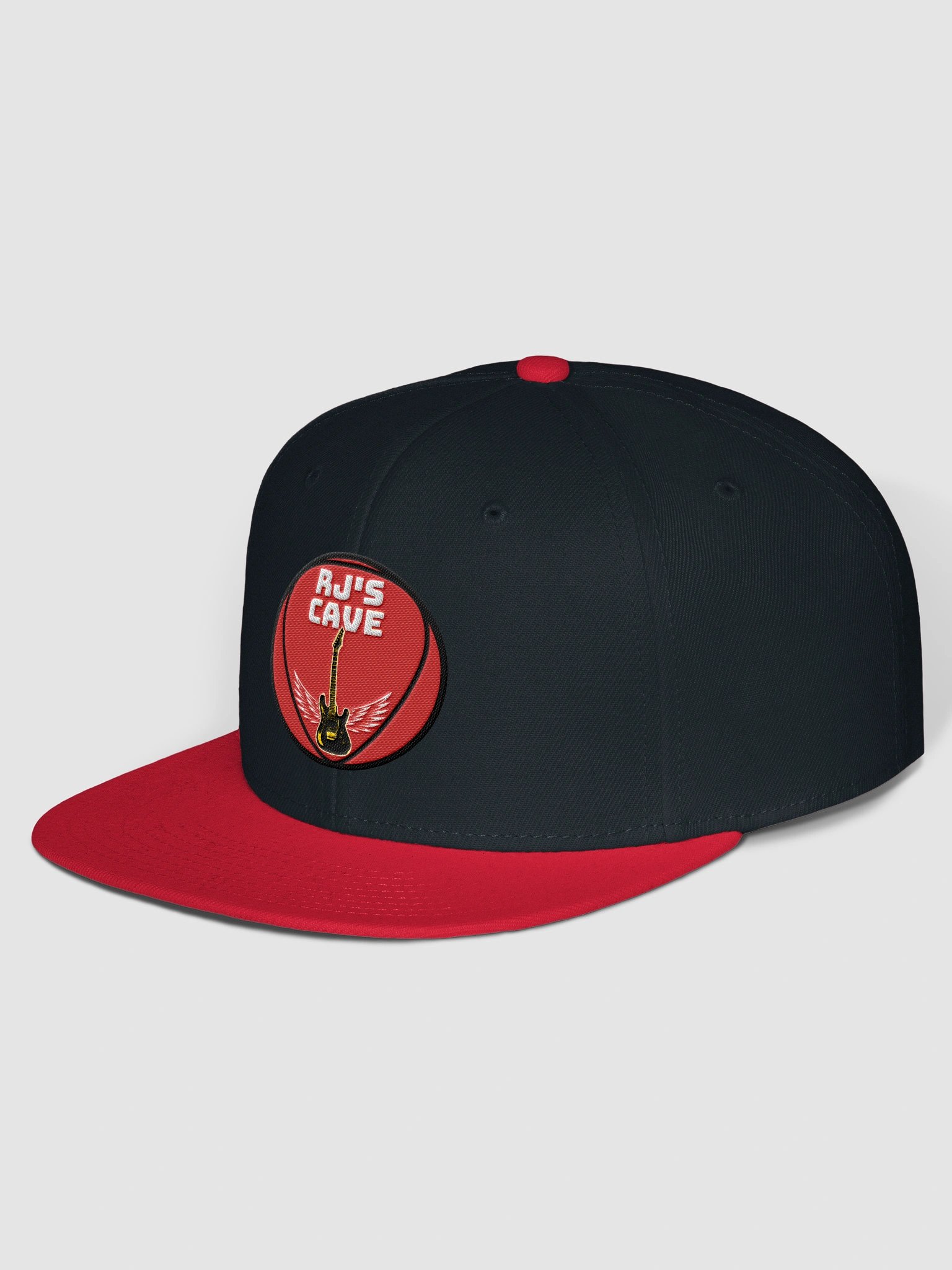 Rj's Cave Trucker Cap with Red Logo product image (10)