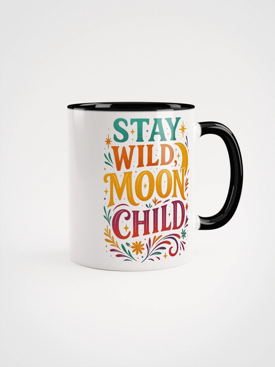 Stay Wild Moon Child Mug – Celestial Boho Coffee Cup product image (4)