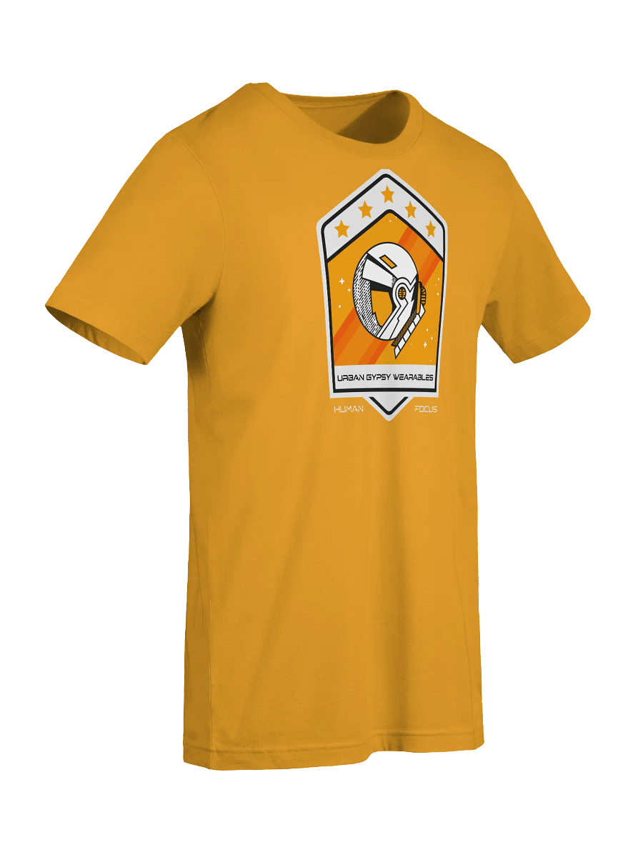 Human Space Focus Badge T-Shirt product image (57)