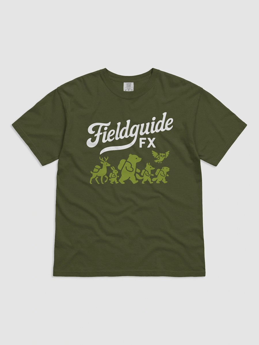 Sonic Travelers FieldguideFX Unisex T-Shirt - Forest Green product image (1)