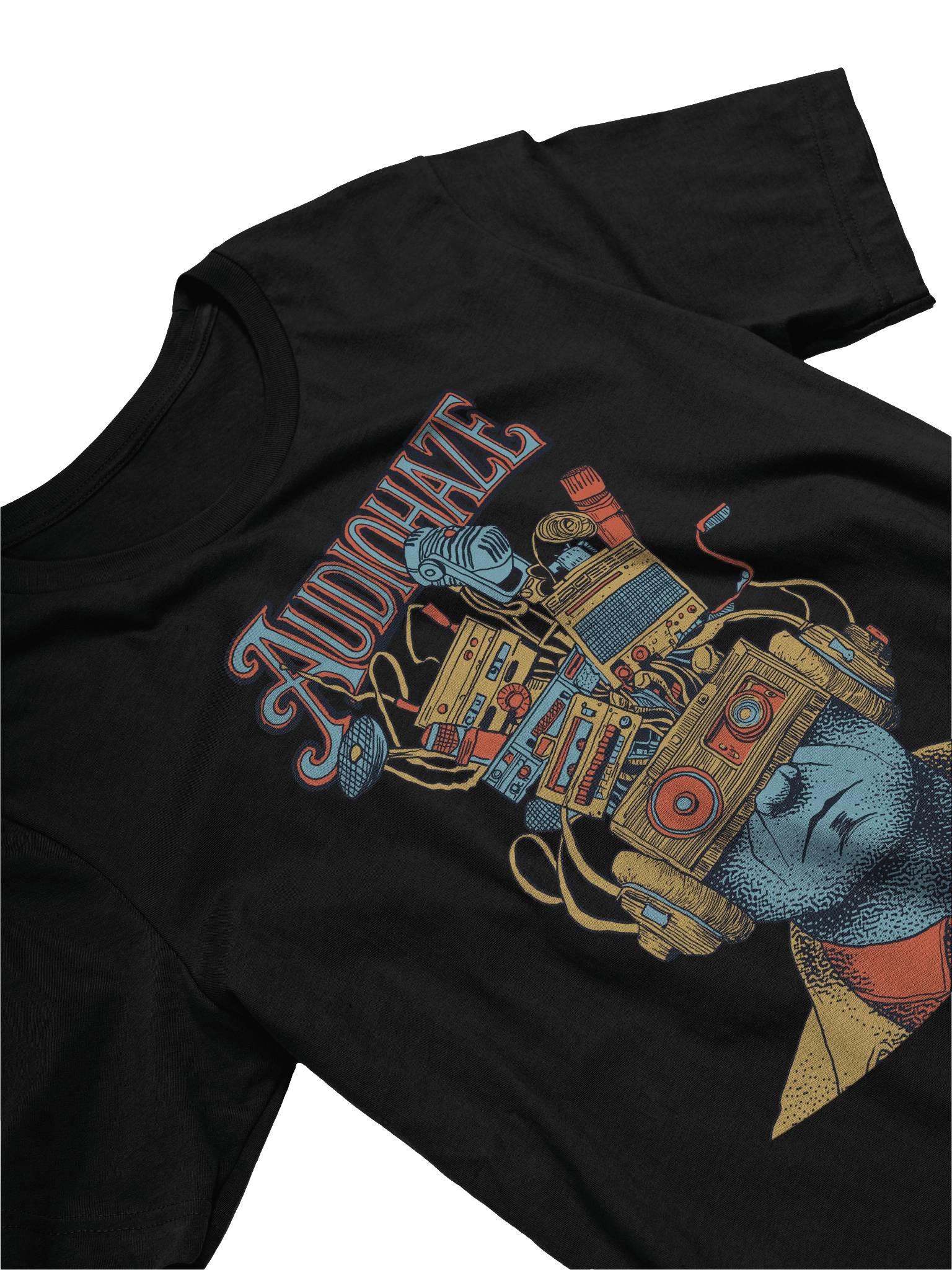 Audio Brain Black T-Shirt product image (3)