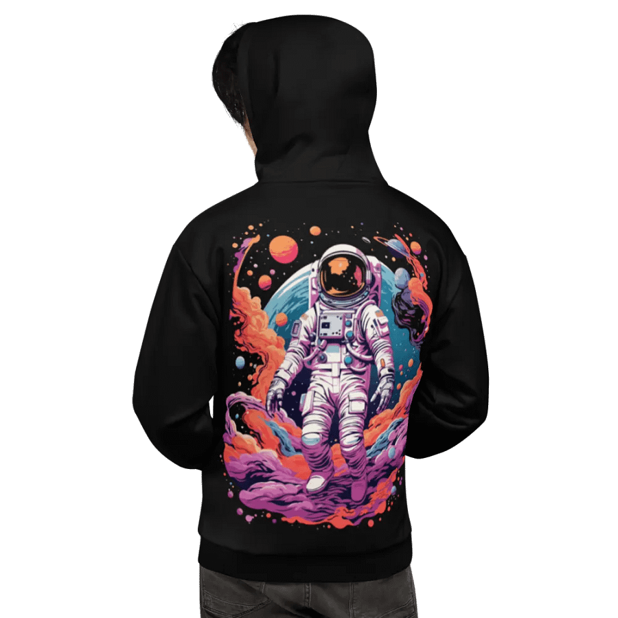 Cosmic Colorburst Unisex Hoodie product image (1)