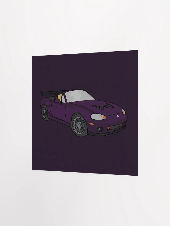 Caffeinated Gearhead's Car Collection - NB Mazda Miata - Poster product image (2)