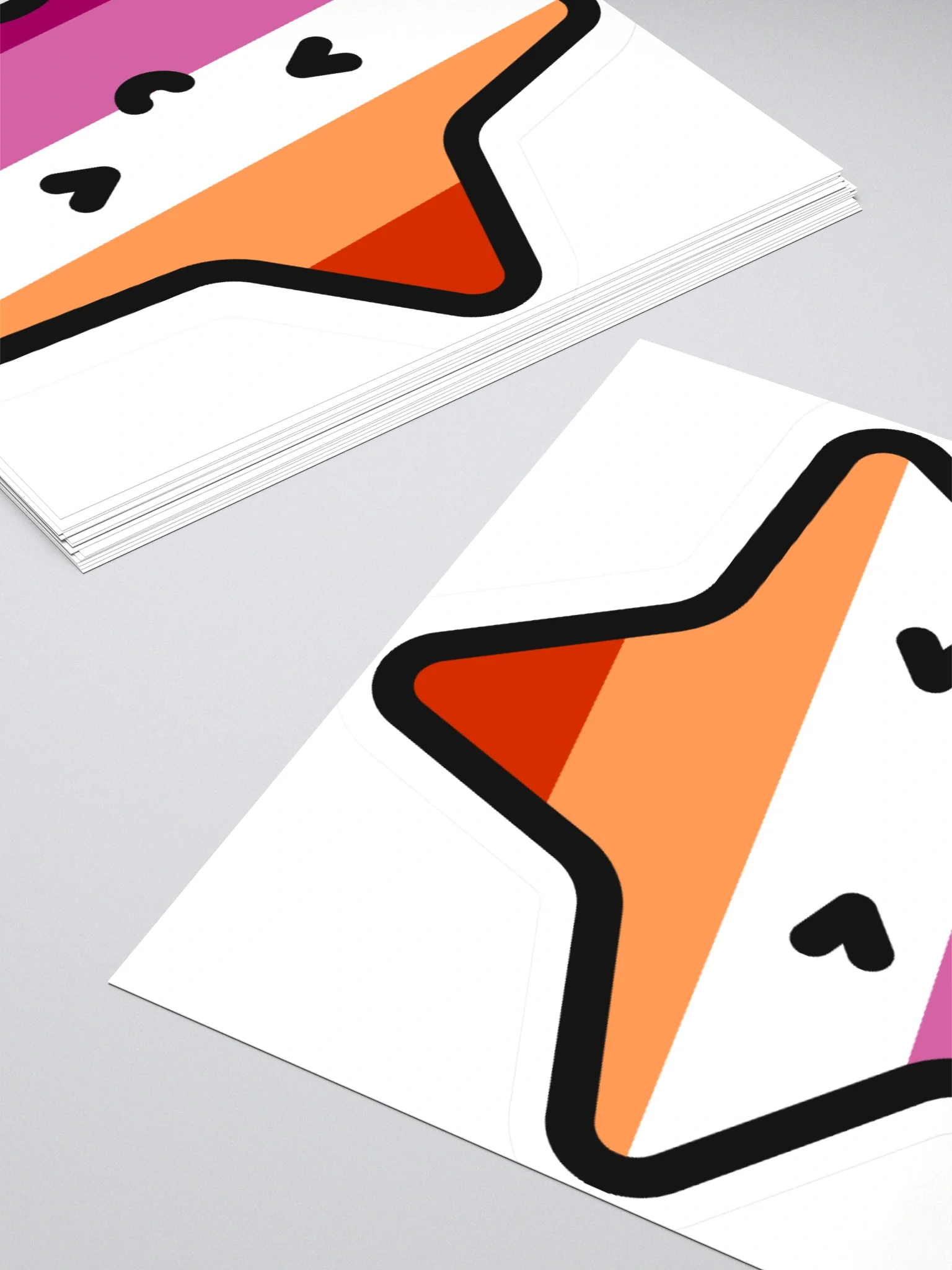 Lucy Lesbian Pride Sticker product image (10)