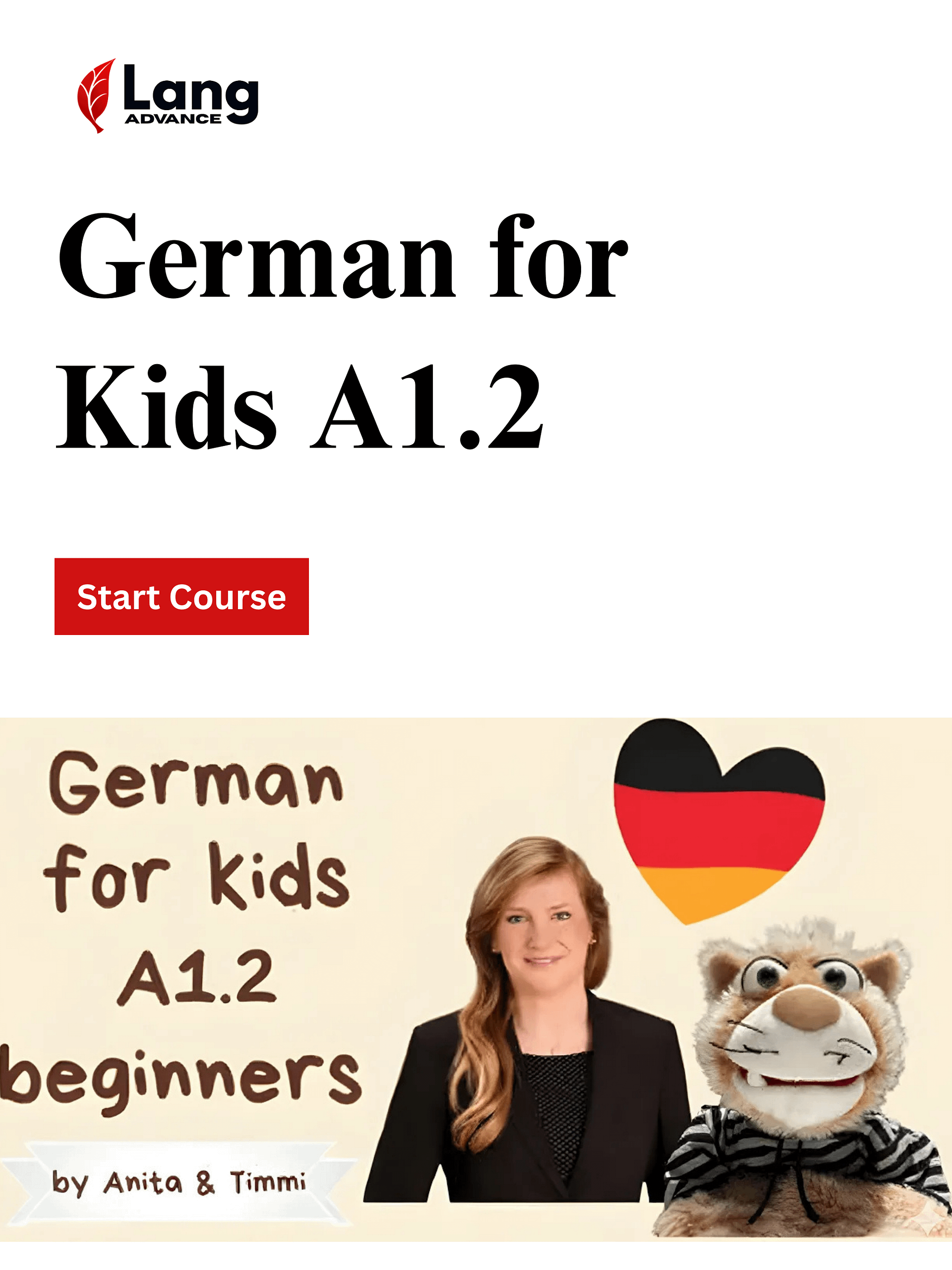 German for Kids A1.2 – Fun & Easy German for Children (Age 3+) product image (1)