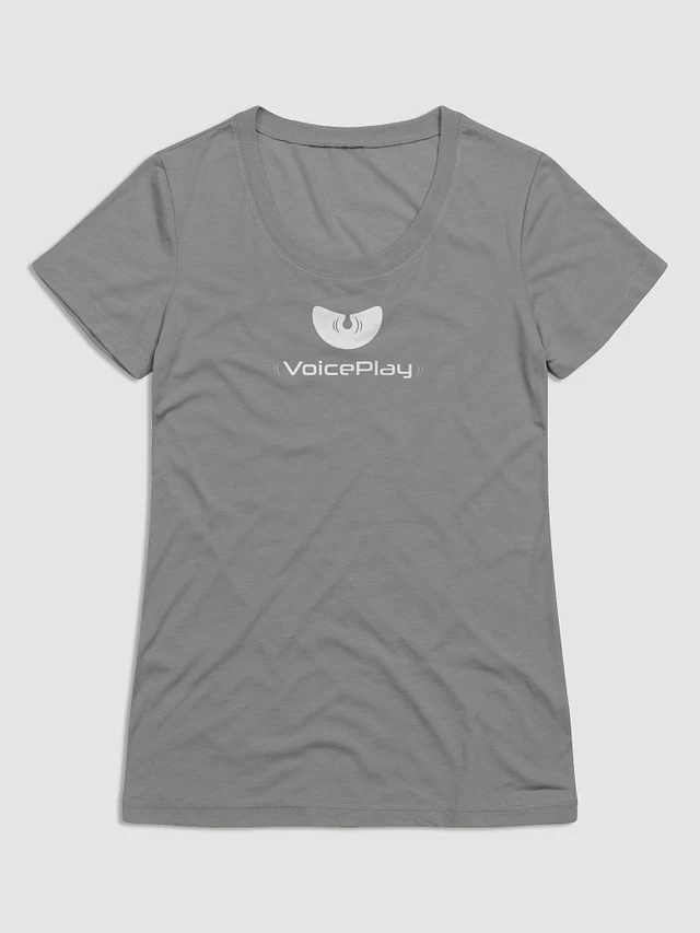VoicePlay Logo Ladies Scoop Neck T-Shirt product image (1)
