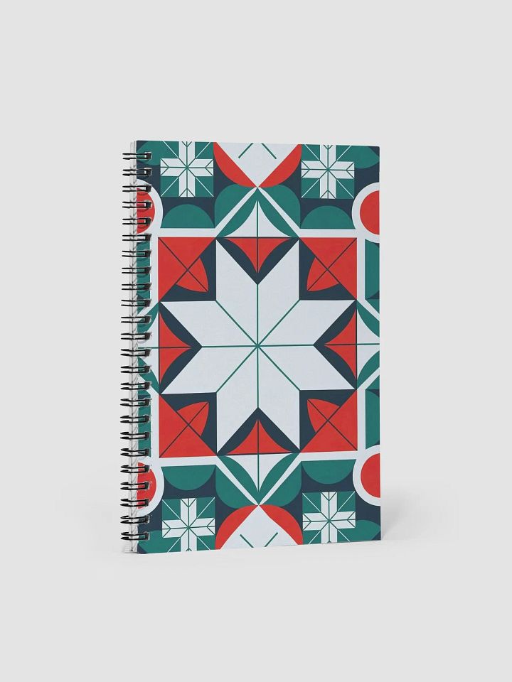 Kaleidoscope patterned Spiral Notebook product image (1)